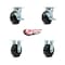 Service Caster Tool Box Caster Wheel Set 5'' Phenolic Swivel Casters, 4PK TOOL-SCC-30CS520-PHB-TLB-2-R-2 - alternate 5